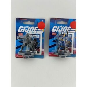 GI JOE Cobra Commander Snake Eyes Action Figure 2‎ Pack New in Package